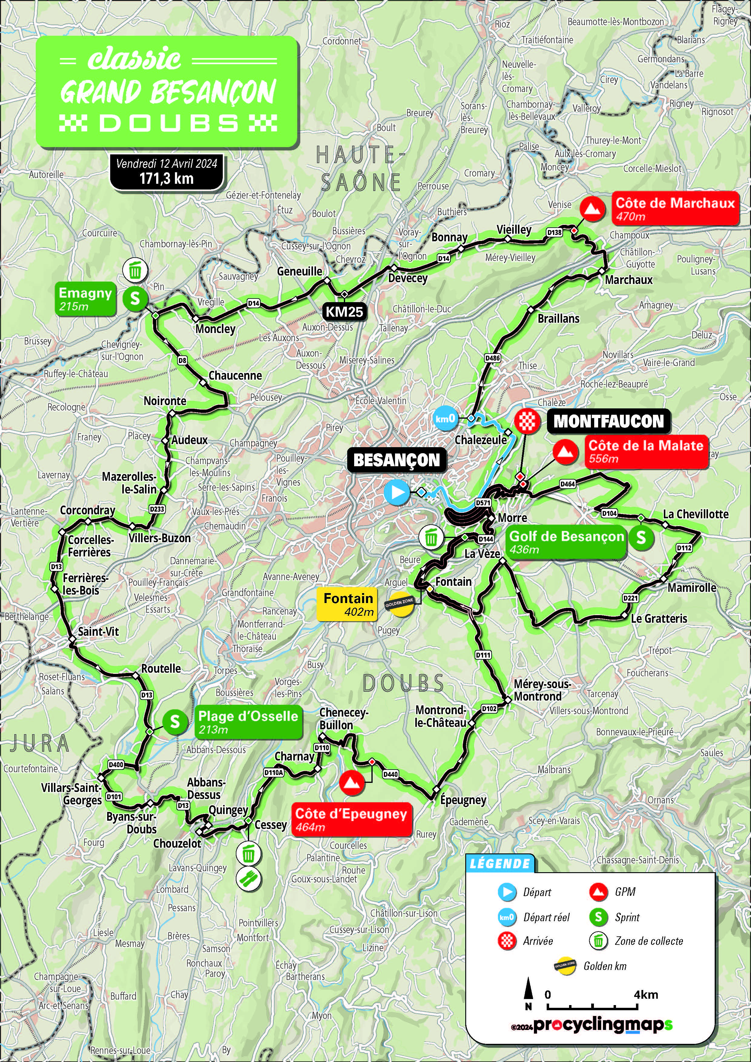 12/04/2024 12/04/2024 Classic Grand Besançon Doubs C3 Carte-Classic-Grand-Besancon-2024