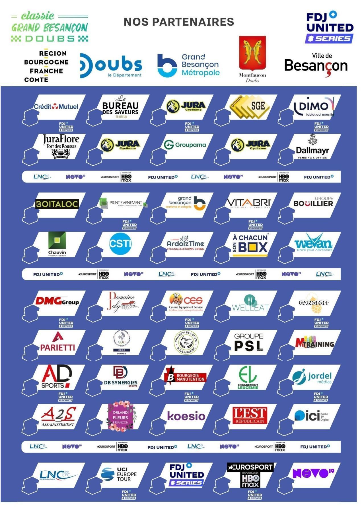 Nos partenaires 2026
